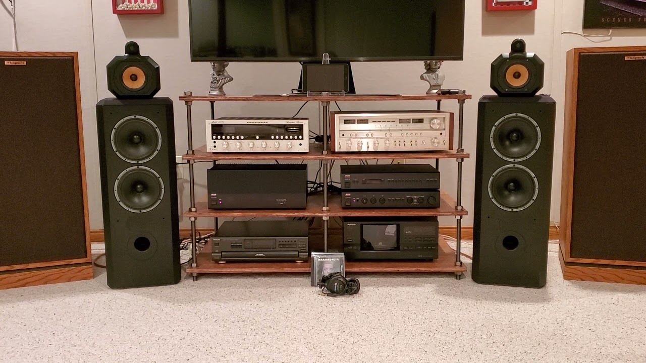 bowers & Wilkins 802 series 3 on adcom 555