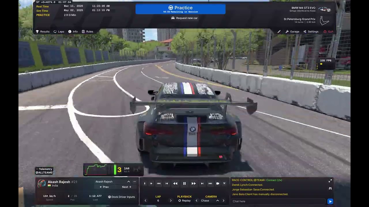 iRacing || 2026S1 || BMW M4 GT3 || St Petersburg GP || 1:12.145