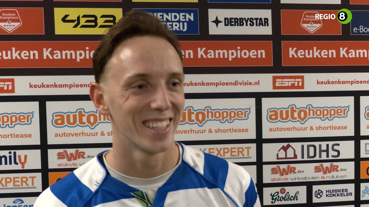 Fedde de Jong na De Graafschap-Jong FC Utrecht: 'Je hoopt dat je het verschil kan maken'