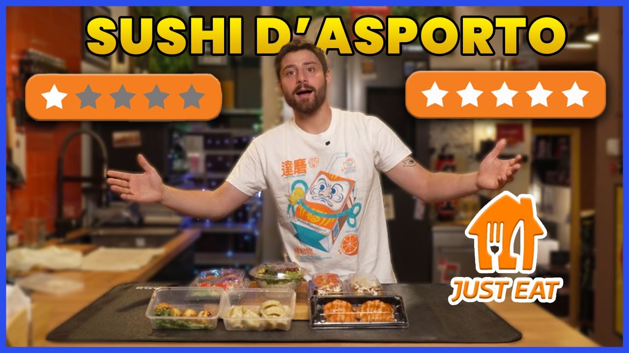 MIGLIORE VS PEGGIORE SUSHI su JUST EAT | PRATTQUELLO