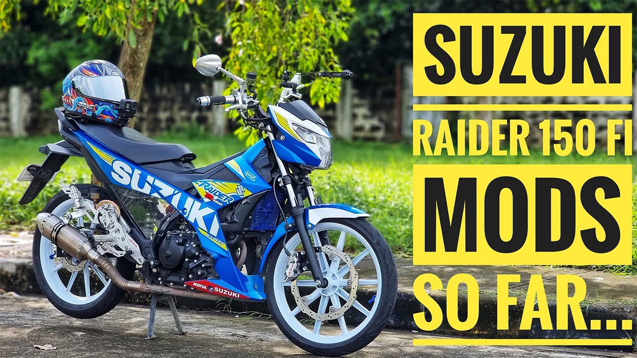 Suzuki Raider 150 Fi Mods / Accessories (So far...)