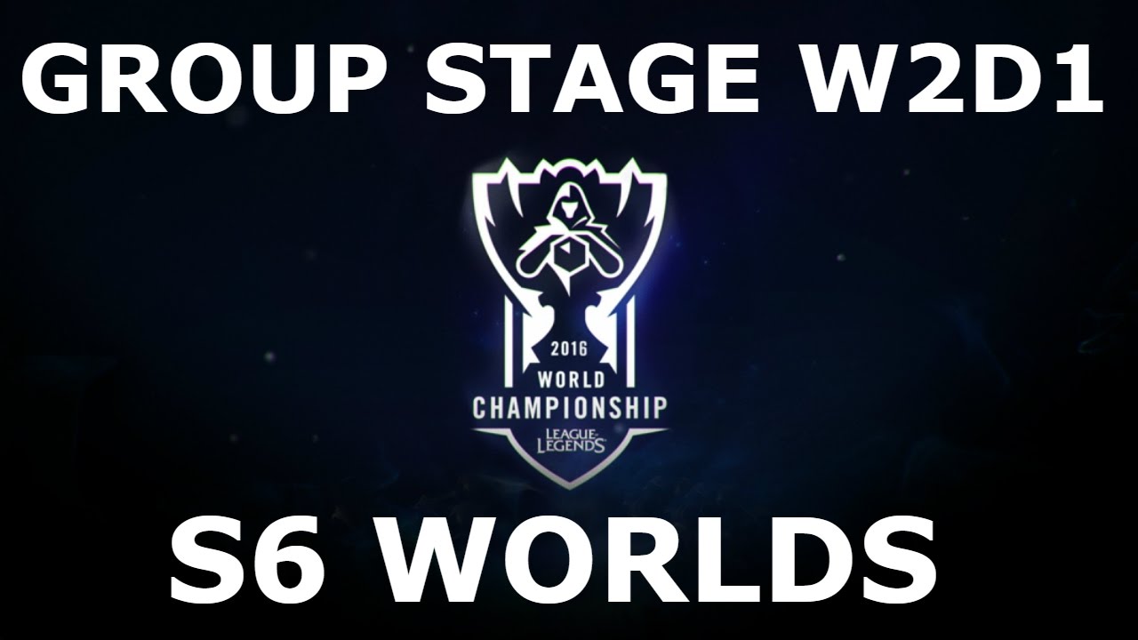 Week 2 Day 1 of S6 LoL eSports World Championship 2016 Groups! Full Day All Games! #Worlds 2016