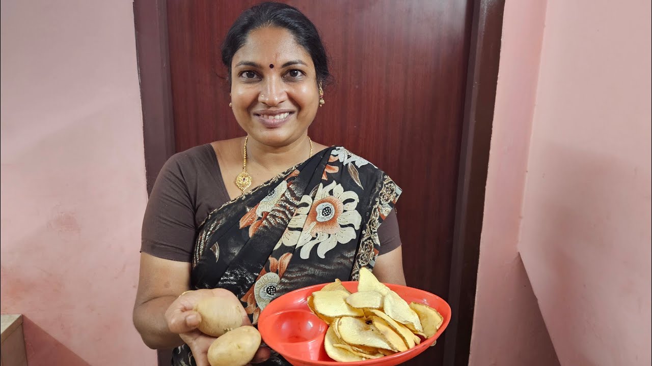 உருளைக்கிழங்கு வத்தல் கோடை கால ரெசிபி. ஒரு வருடமானாலும் கெட்டுப் போகாது. 93845 91716👌