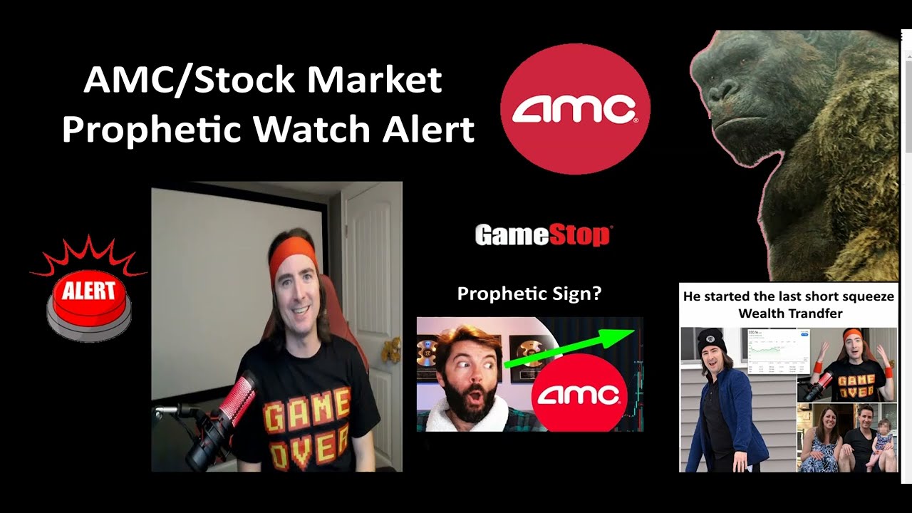 GME AMC Prophetic Short Squeeze watch. Roaring Kitty Livestream