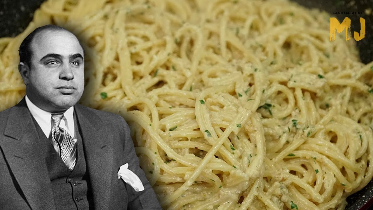 Los espaguetis de Al Capone, con deliciosa salsa de ajo