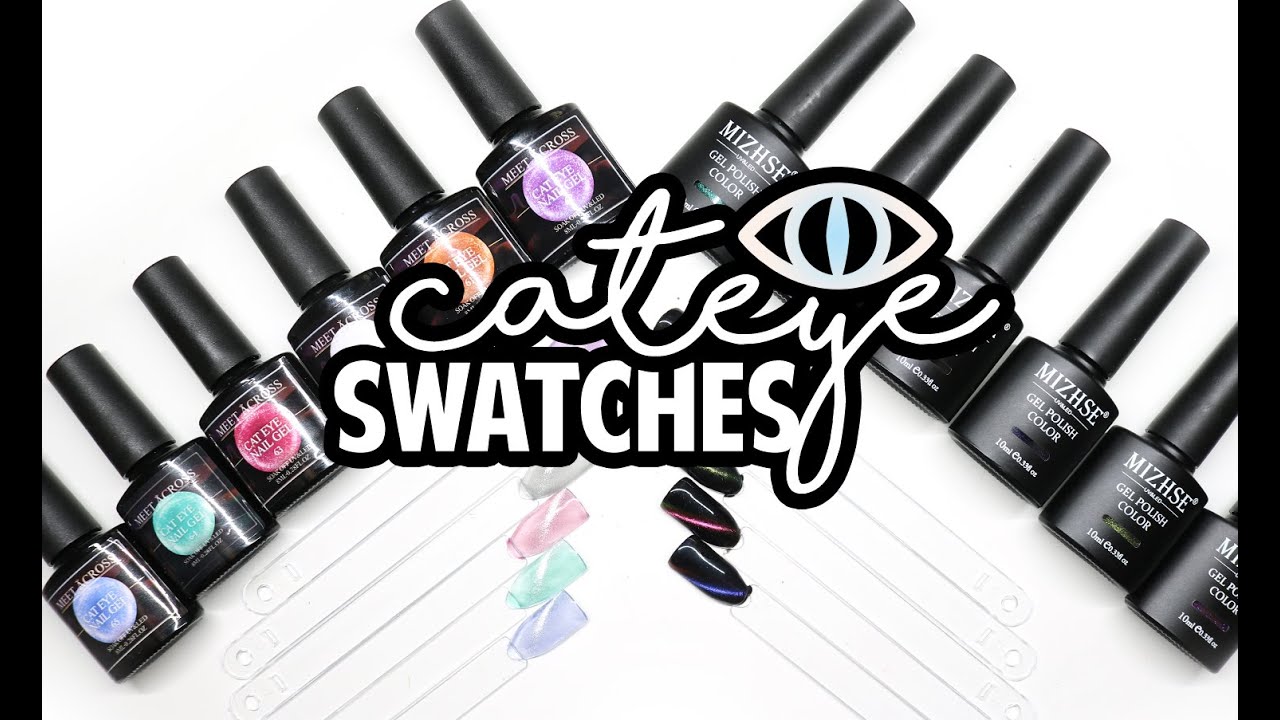 AMAZON CATEYE GEL POLISH SWATCHES
