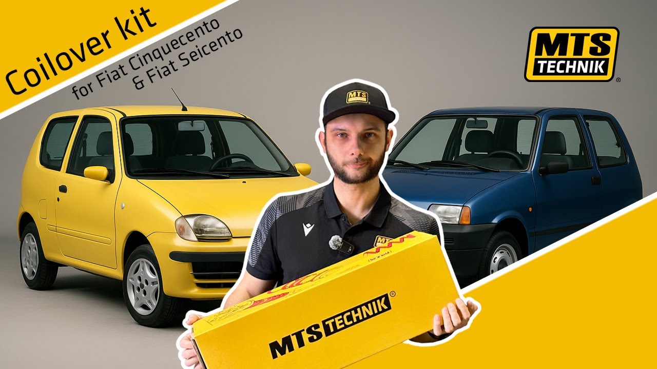 Tiny Fiat, Huge Fun! 🚗 Coilovers for Cinquecento & Seicento