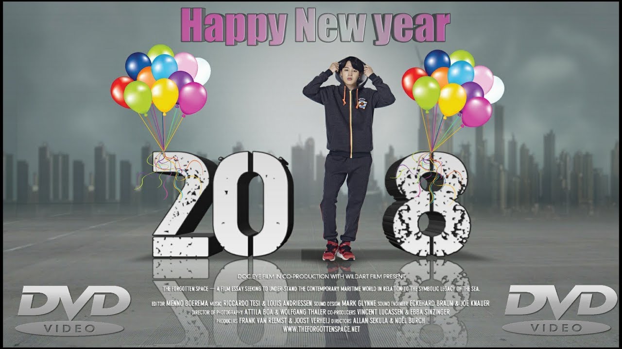 &zwnj;ps touch|| Happy new year-2018  photo editing||PS touch editing tutorial