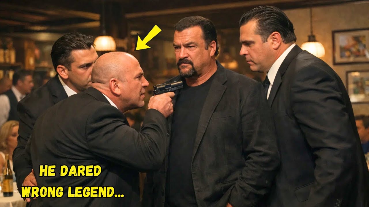 MAFIA MESSED WITH A QUIET STEVEN SEAGAL— UNAWARE HE WAS THEIR WORST MISTAKE