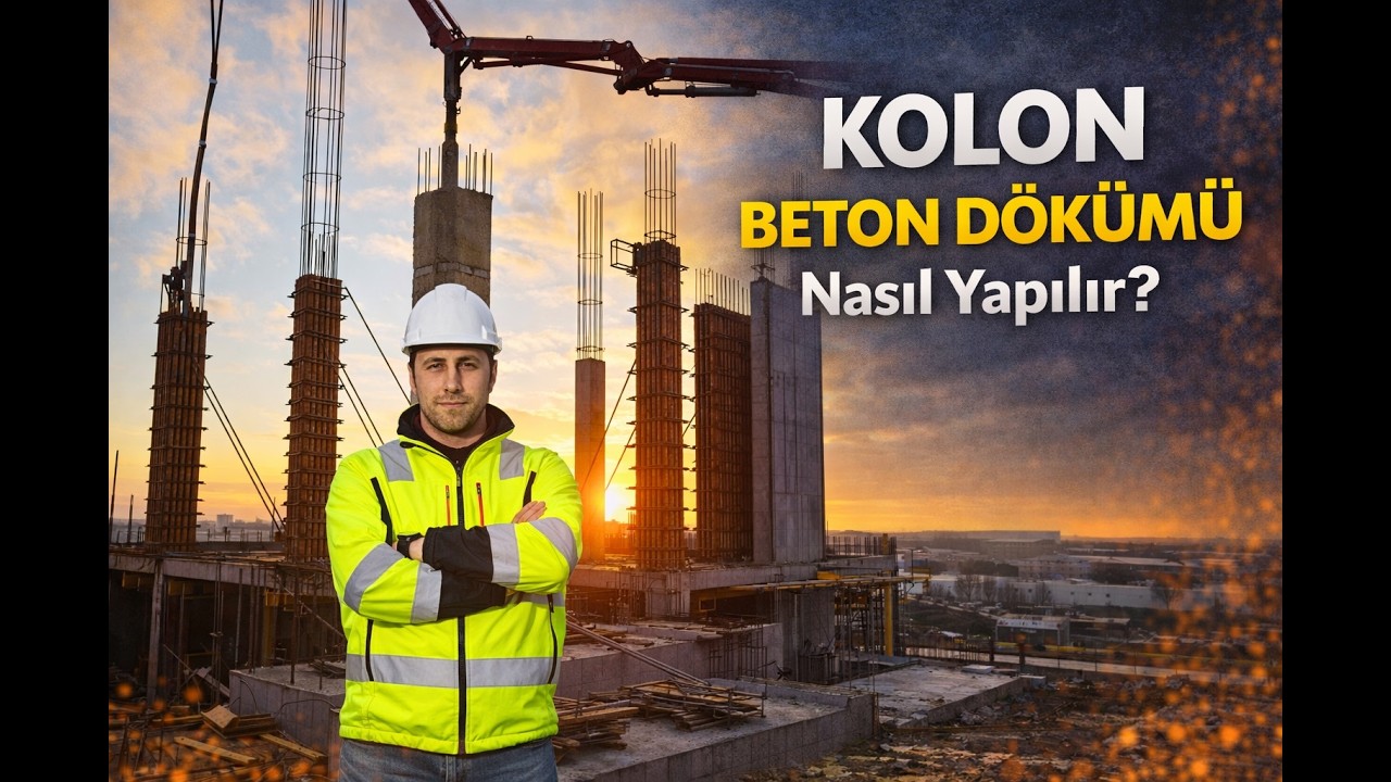 KOLON BETON DÖKÜMÜ