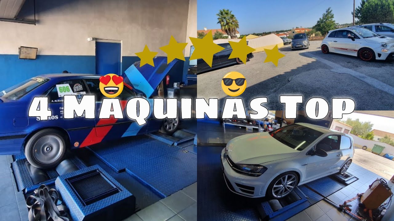 Mais uns carros TOP - Fiat 595, Golf 7 R, BMW Trackday tudo com Pops&Bangs