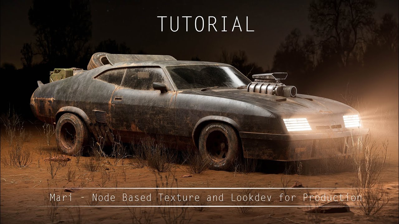 Tutorial Intro: Mari - Node Based Texture and Lookdev for Production
