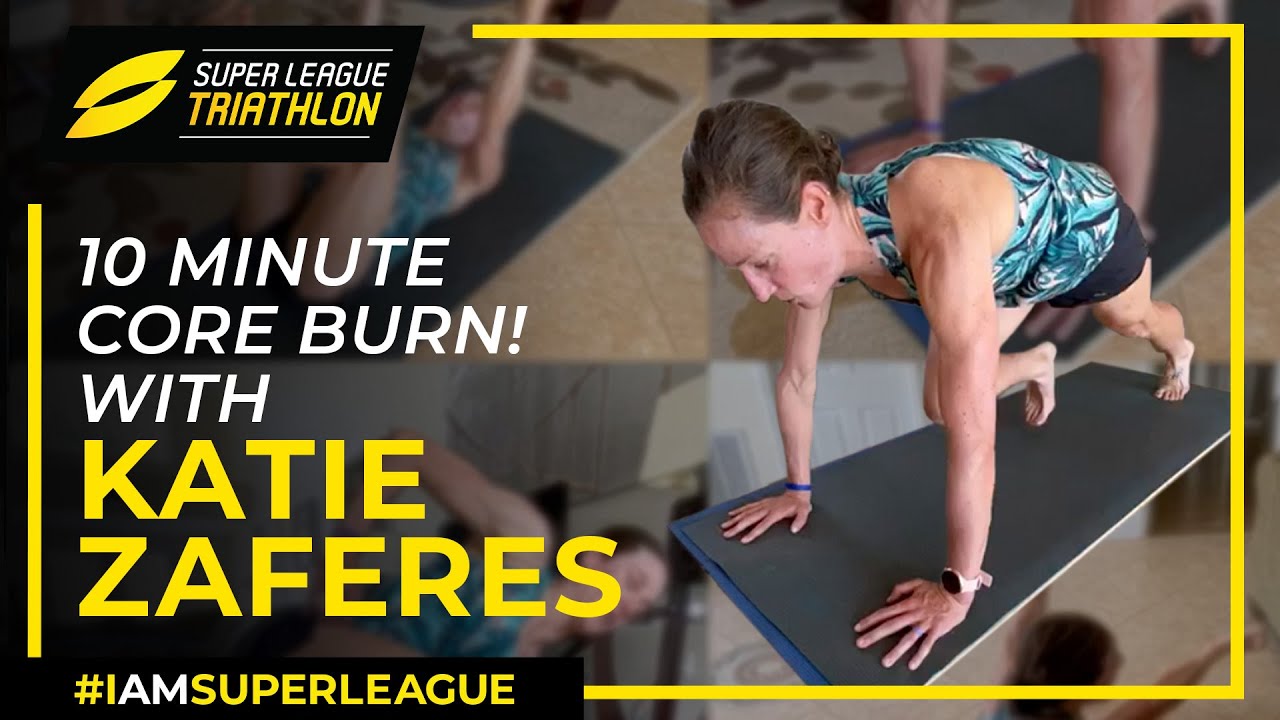 The STAY HOME 10 Minute Abs Workout - Do It Anywhere! | Katie Zaferes
