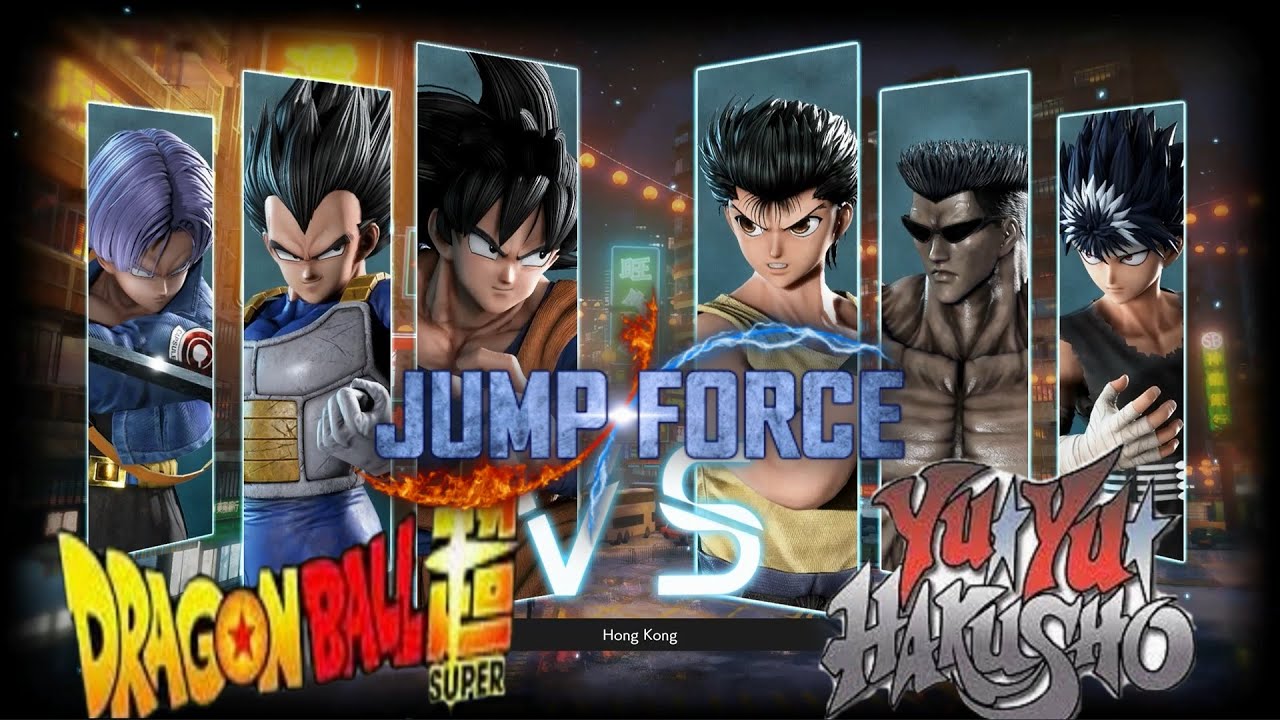 Jump Force Dragon Ball Vs Yu Yu Hakusho
