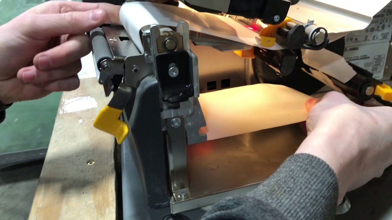 Peel Off Printer Setup
