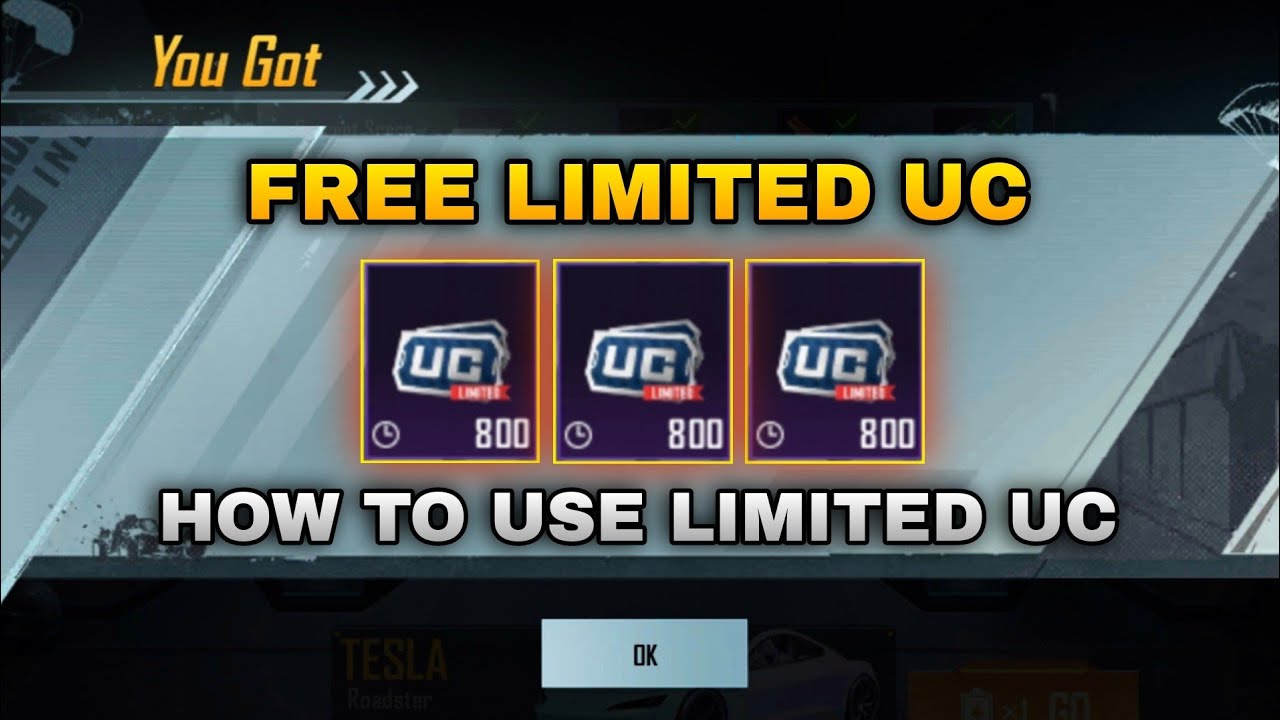 HOW TO USE LIMITED UC IN BGMI & PUBG MOBILE | FREE 3000 LIMITED UC IN BGMI & PUBG MOBILE - NEW EVENT