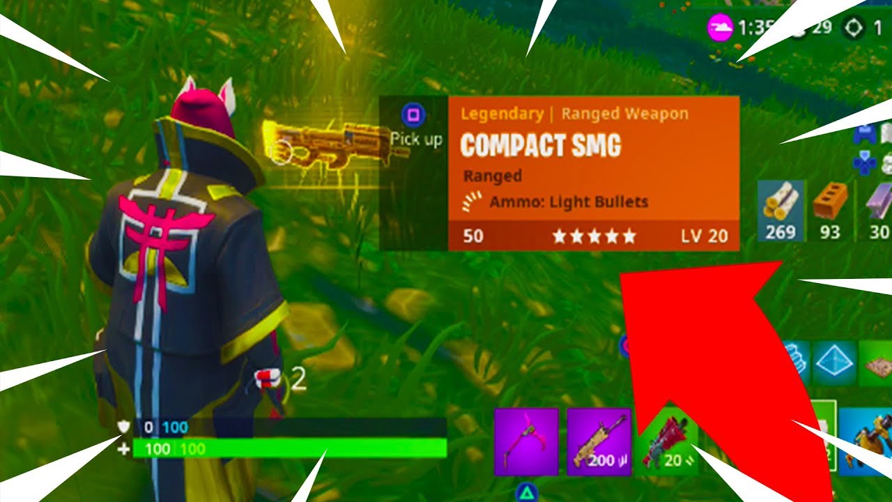 NEW COMPACT SMG GAMEPLAY!!! THIS GUN RUINS EVERYONE! (Fortnite Battle Royale)