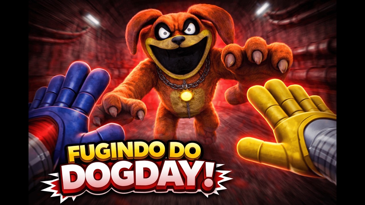 DOGDAY VIROU UM MONSTRO E COMEÇOU A ME PERSEGUIR! 😱 (Parte MAIS TENSA do jogo)#03