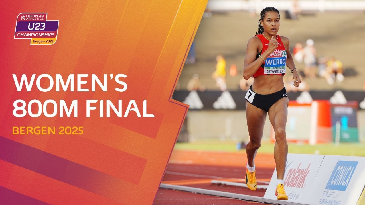 Championship record SMASHED! 💫 Women's 800m Final | Bergen 2025