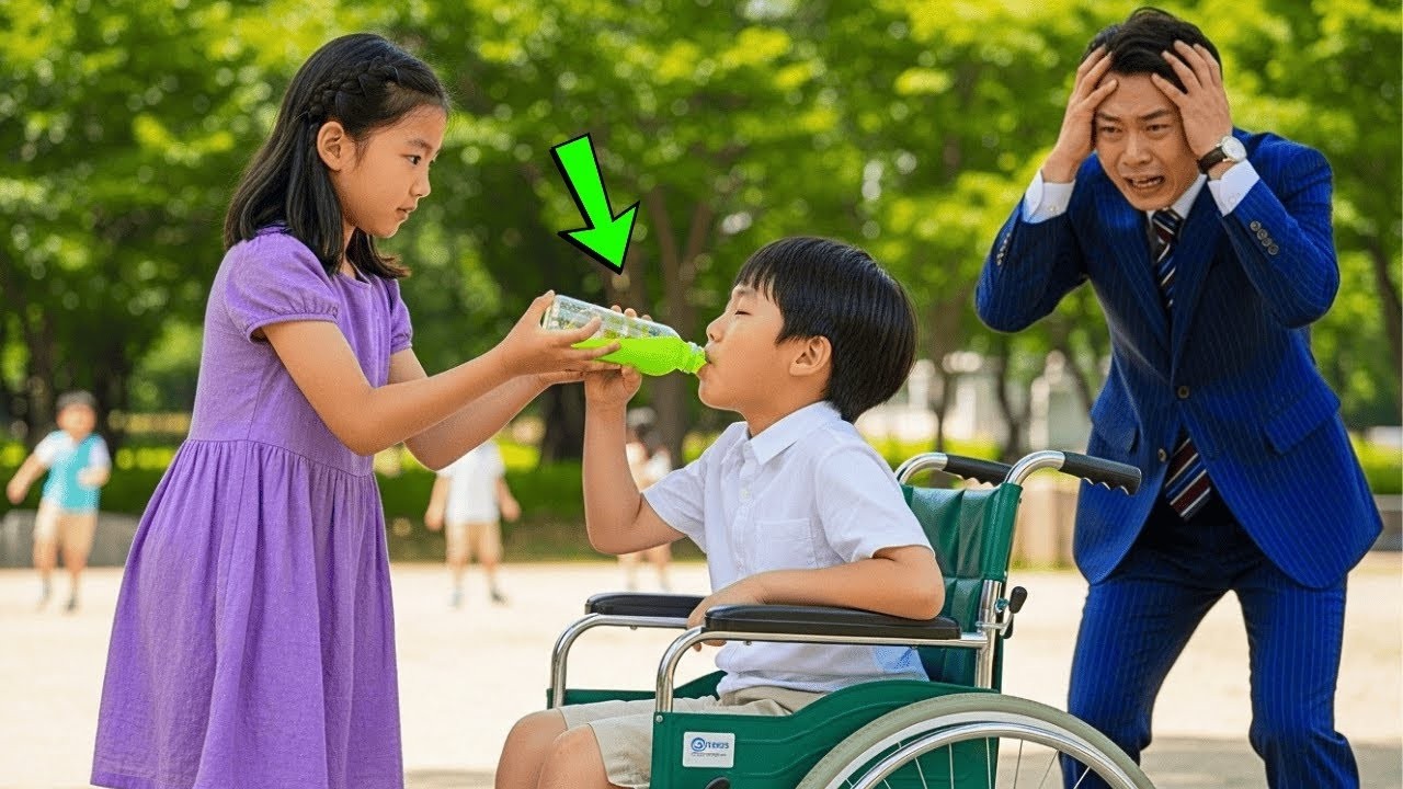 재벌의 아들은 한 번도 걸은 적이 없었다  그런데 한 소녀가 그에게 수상한 액체를 건네주었고, 10분 후 기적이 일어났다mp4