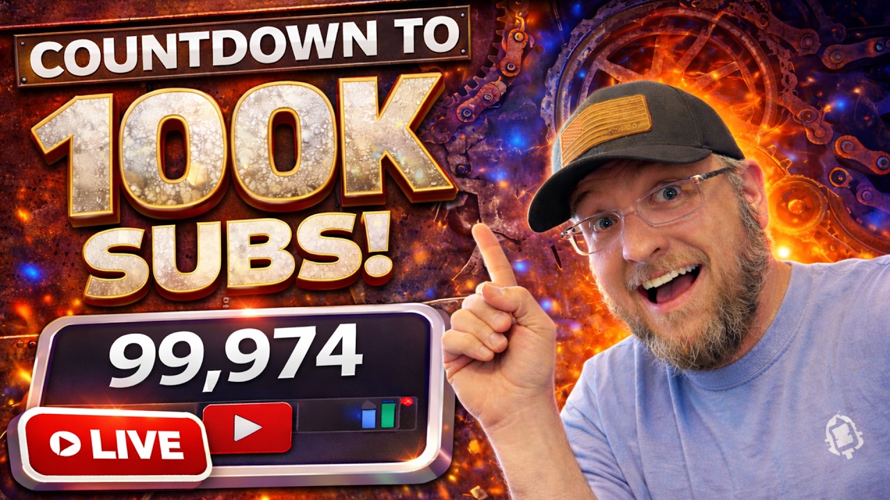 100K LIVE Countdown… Let’s Do This!!!