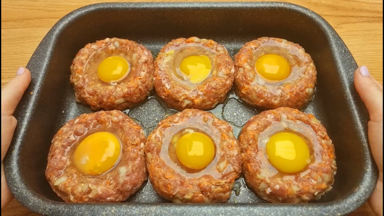 Просто, быстро и невероятно вкусно! Рецепт фарша с яйцом!