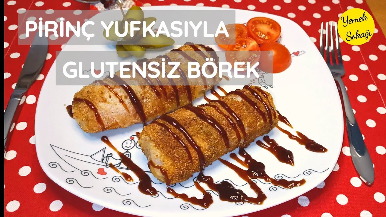 Pirinç Yufkasından Glutensiz Çıtır Çıtır Tavuklu Börek | Vietnam Rice Paper Rolls