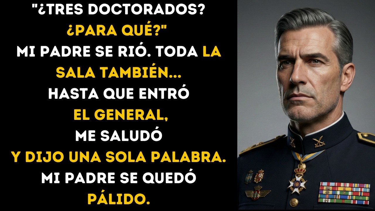 Me burlaron por mis 3 doctorados en mi propia casa. Luego sonó el timbre