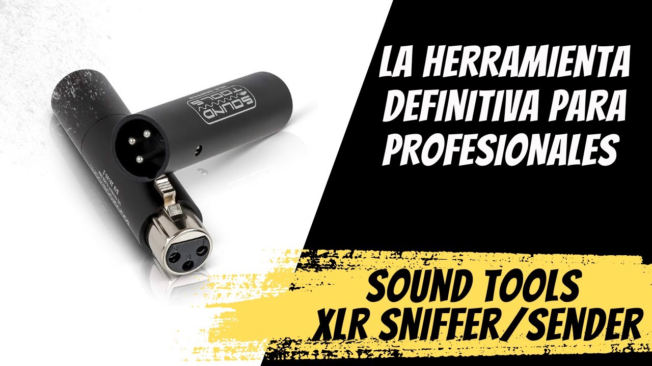 Sound Tools XLR Sniffer / Sende: La Herramienta Definitiva para Profesionales del Audio