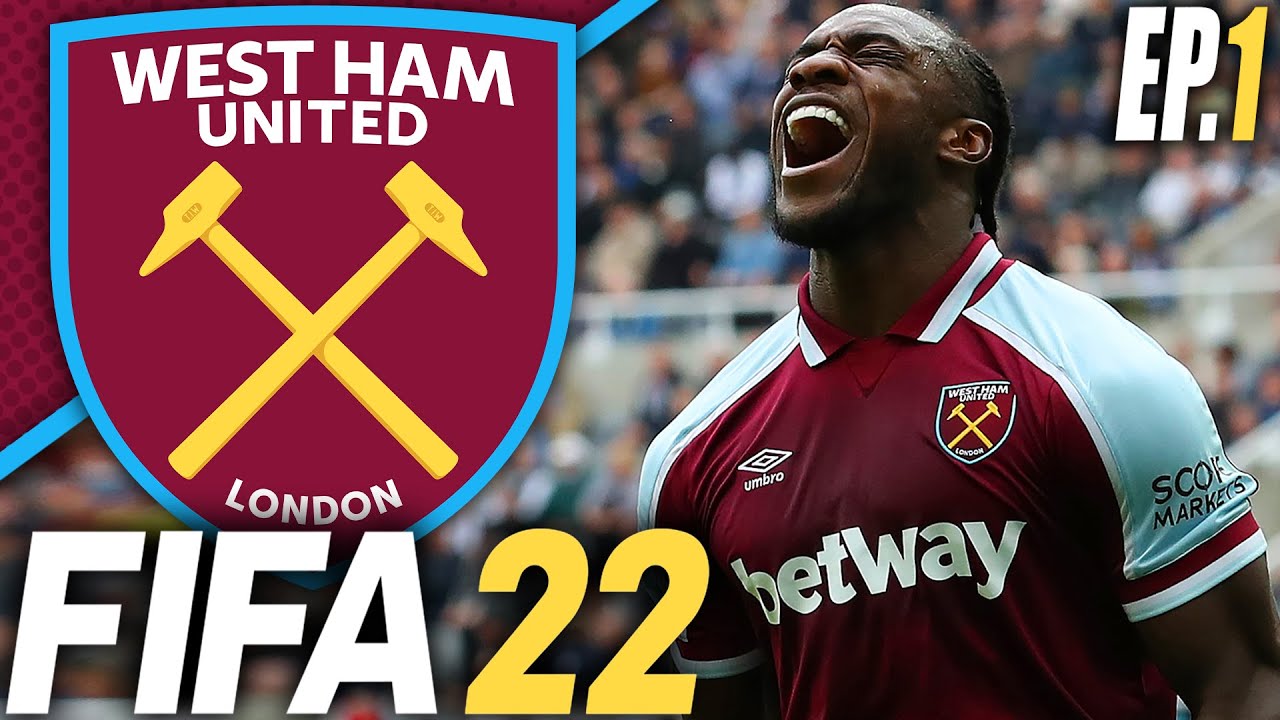 FIFA 22 WEST HAM UNITED CAREER MODE EP1 - IT'S FINALY HERE! 😍