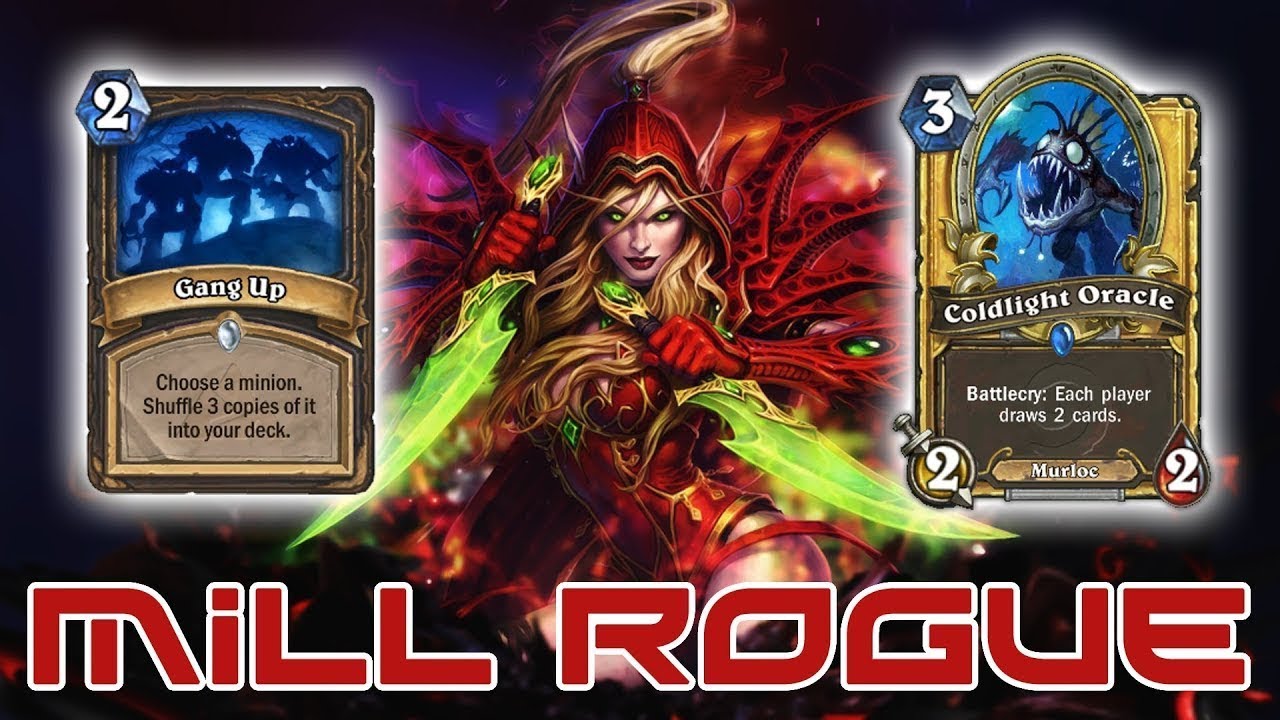 Hearthstone I Wild I Legend Mill Rogue Deck
