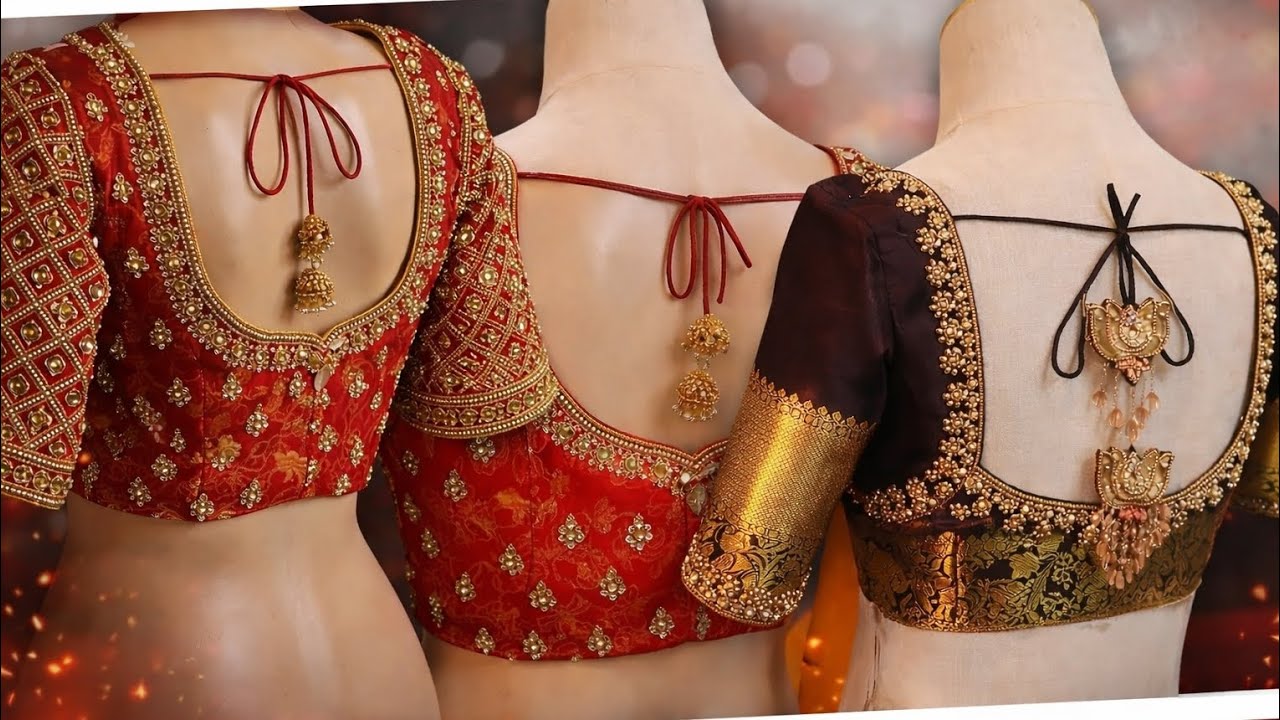 Top 20 Bridal Blouse Designs | Wedding Special Blouse Collection”“New Bridal Blouse Design Ideas |