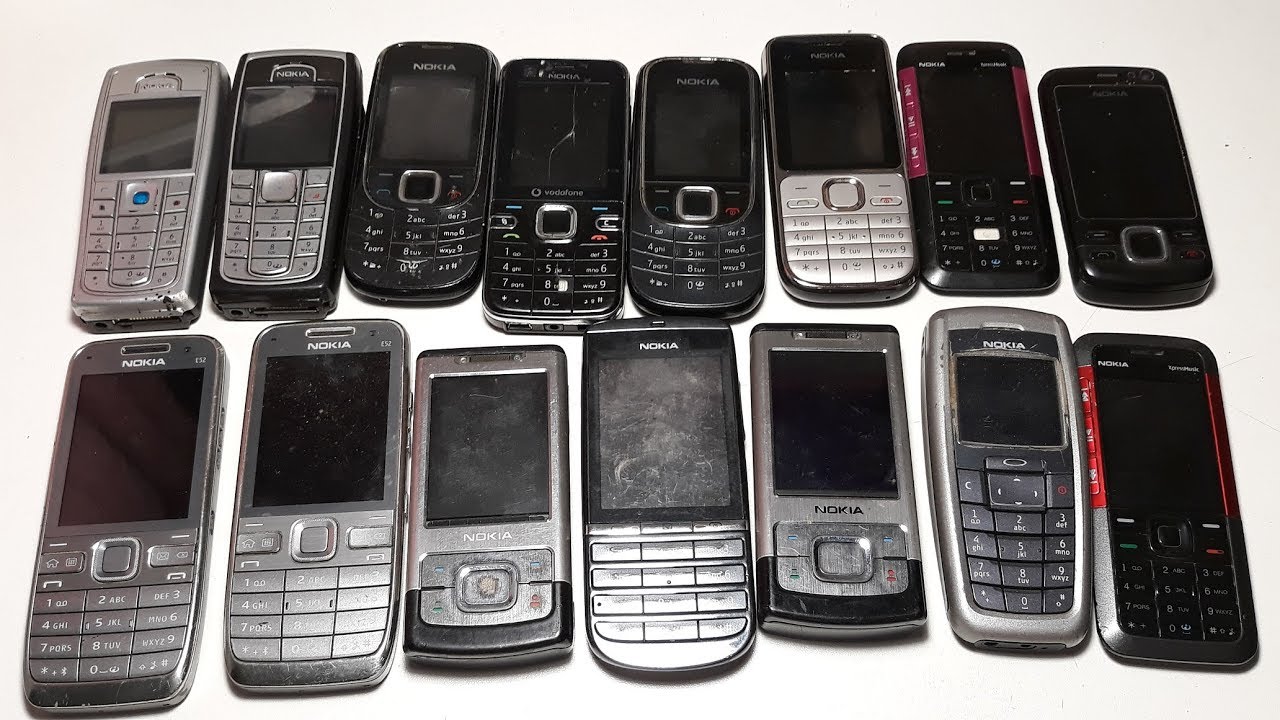 15 Retro Mobile Phone Nokia from Germany, Nokia 6600i, Nokia 5310 Express Music, Nokia E52
