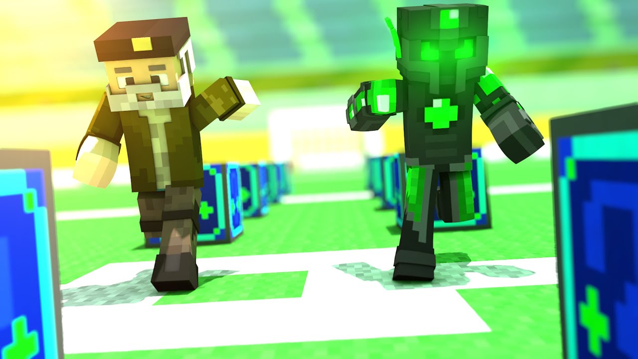 CAMPO DE FUTBOL CON LUCKY BLOCK`S!! | Willyrex vs sTaXx - Carrera épica Lucky Blocks