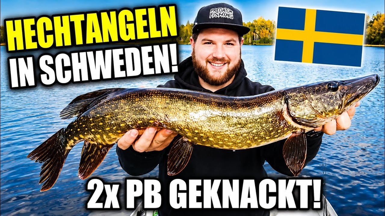 Hechtangeln in Schweden! 2x Schweden PB Hecht! XL Folge!