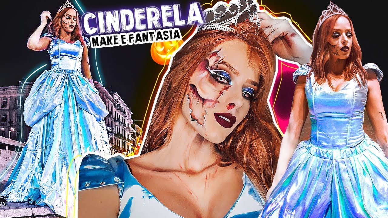 CINDERELA DO MAL ♥ MAQUIAGEM HALLOWEEN