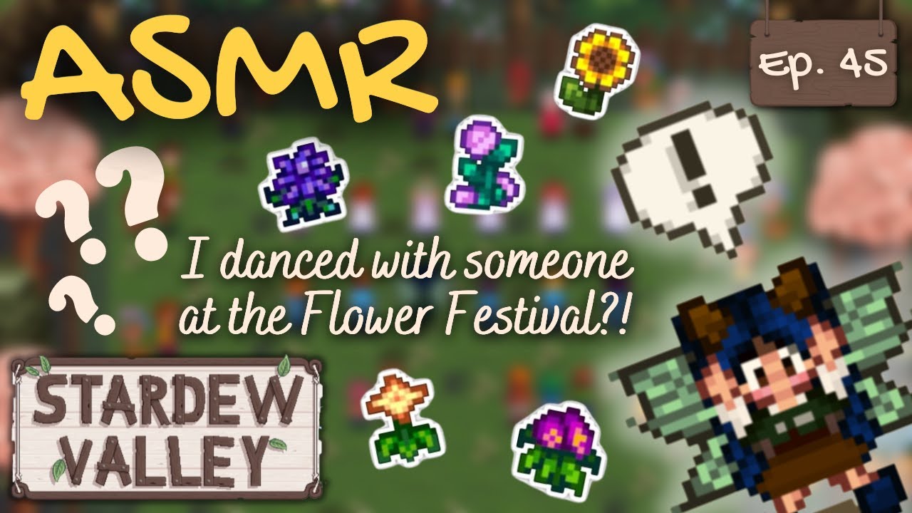 ASMR 🌻I have a date to the dance?! | Relaxing Stardew Playthrough