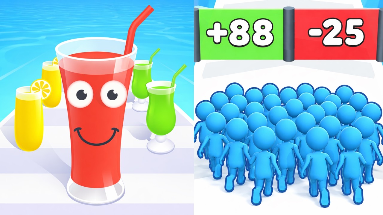 I Tested Count Master and Juice Run for 10 Hours and Found the CLEAR WINNER