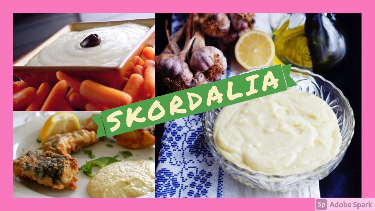 Best Skordalia - Greek Garlic Sauce/Dip