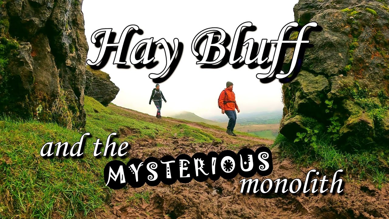 Summiting Hay Bluff and searching for the mysterious monolith. Brecon Beacons. Wales.