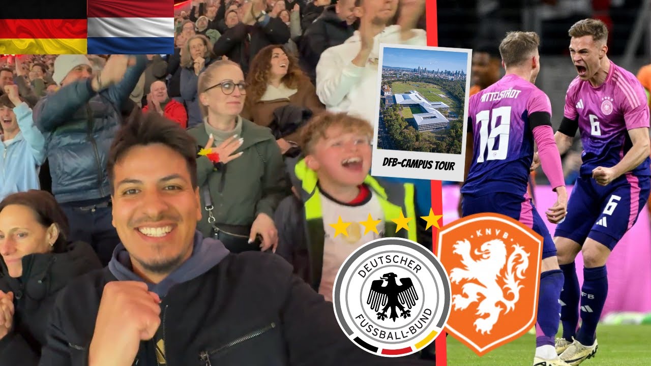Sind wir BEREIT FÜR DIE Heim-EM? + DFB Campus Tour 🔥🔥 | Deutschland vs. Niederlande | CedrikTV