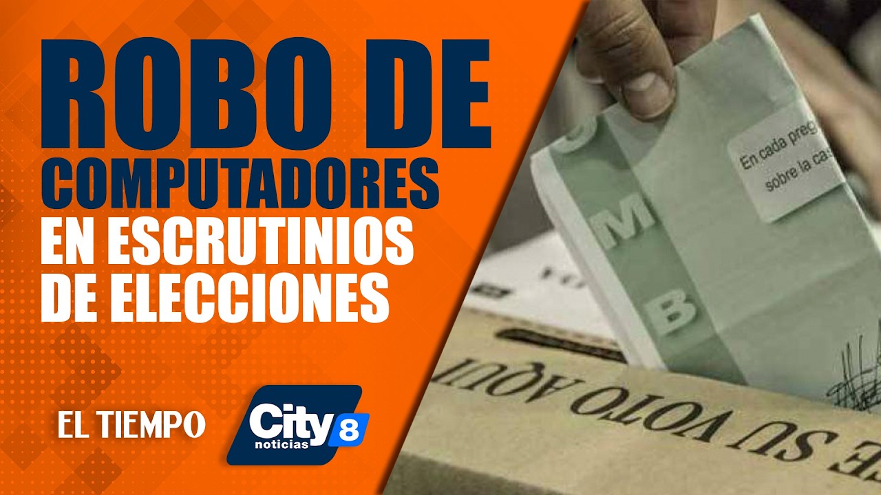 CityNoticias: ¡ROBO en los escrutinios! Hurtan computadores en Corferias durante conteo electoral