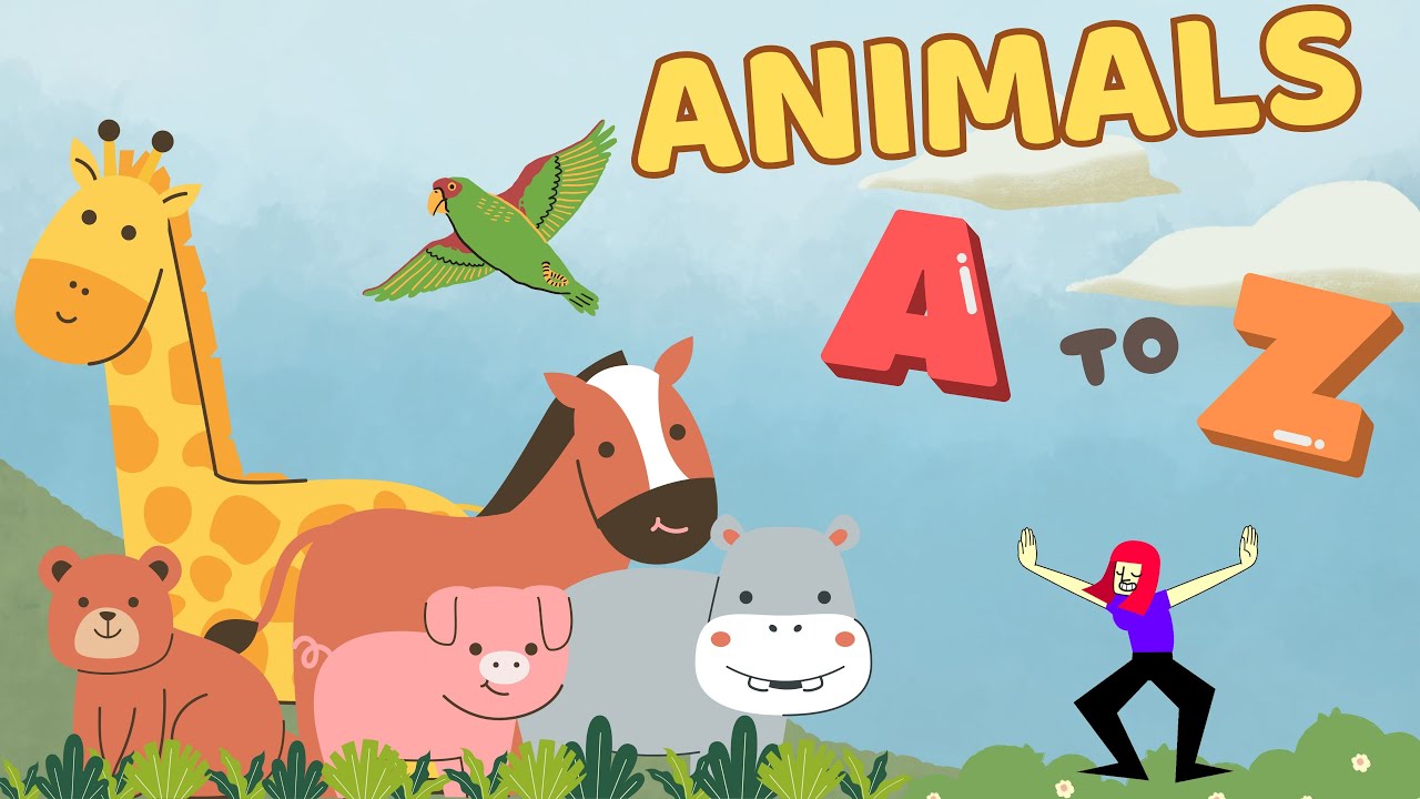 Animal Alphabet Song | ABC Alphabet with Animals for Kids | Phonics Animals Song | Mr.Bunkins