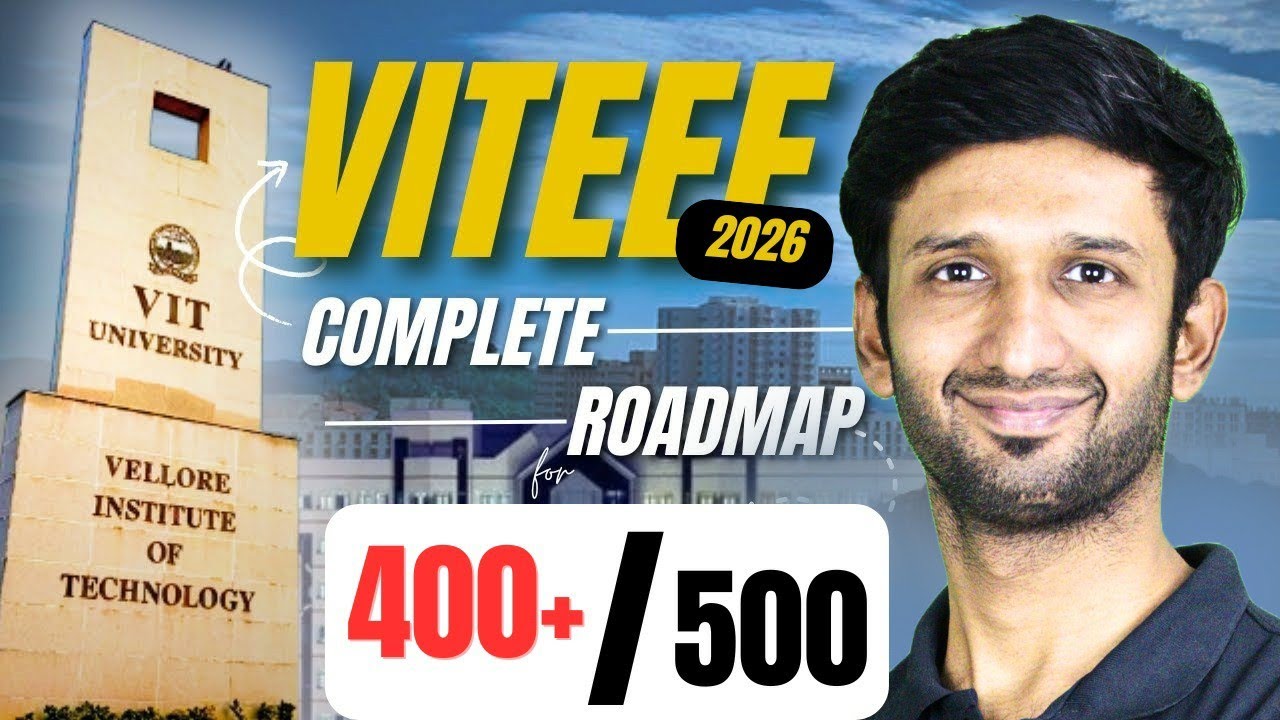 VITEEE 2026: Last 5 months Roadmap | New Pattern Strategy | VIT Vellore CSE