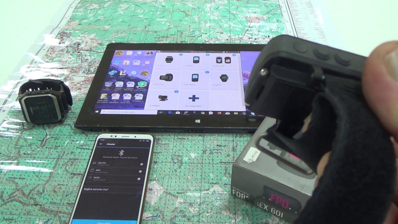 Garmin Foretrex 601 Saat Tipi GPS Navigasyon Cihazı Tanıtımı