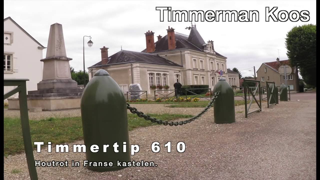 Timmertip 610 Houtrot in Franse kastelen