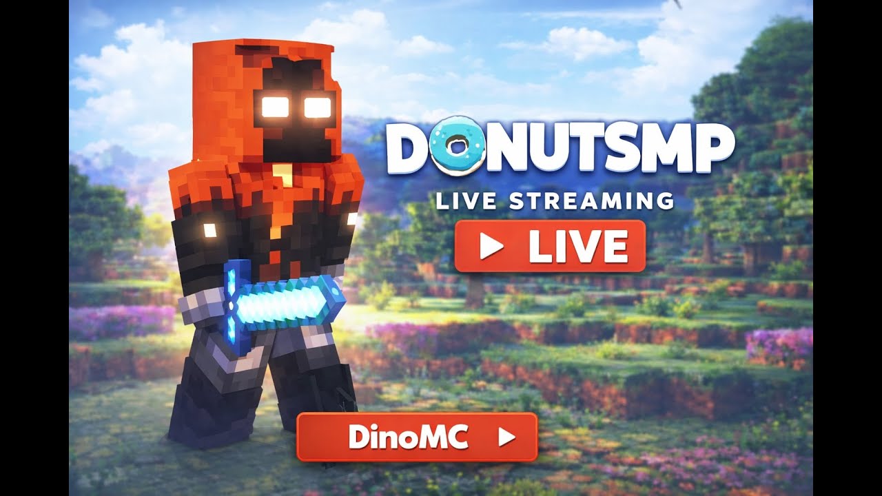 Donut Smp Live | 5M Per Base | Gambling 13B+ | 1B+ LOOTDROP AT 15B