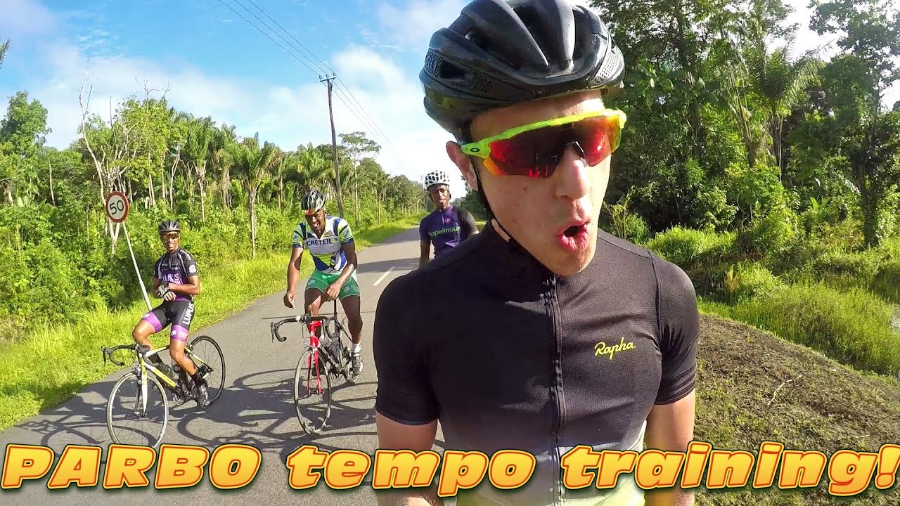 TRAINING WITH THE PARBO CREW IN SURINAME - #cycling Paramaribo