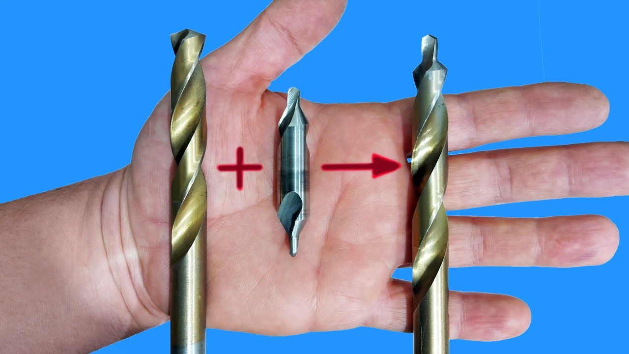 Professional drill sharpening