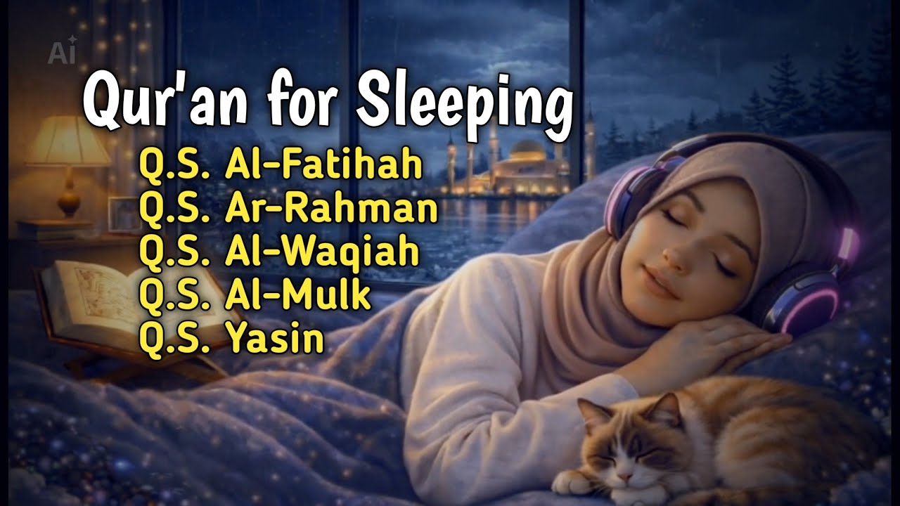Fall Asleep Fast with Quran 🌙 Relaxing Night Recitation for Calm Mind